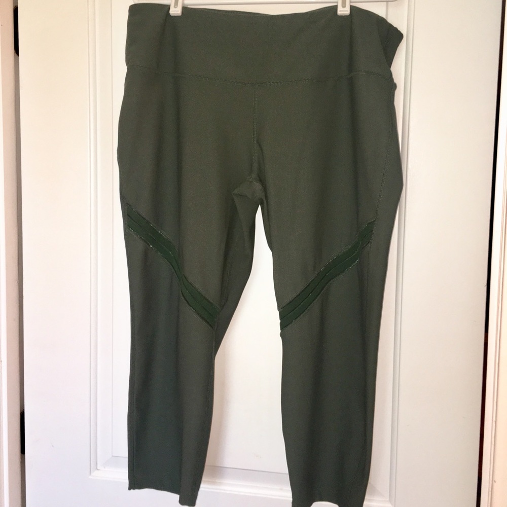Avia Army green yoga athletic pants 2x Xxl